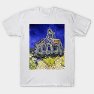 Vincent Van Gogh The Church in Auvers T-Shirt